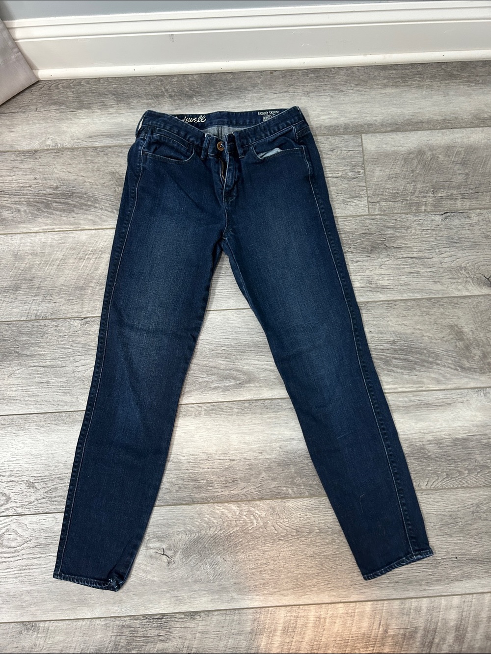Madewell Dark Blue Skinny Jeans